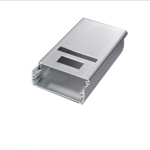 Profilo di estrusione di alluminio per box di punzonatura personalizzato anodizzato argento